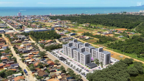 Apartamento no Residencial Sky Ville em Barra Velha- Em Construção