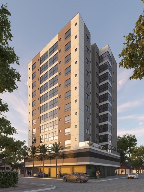 Apartamento exclusivo com 3 suítes com 99m² no Centro de Piçarras